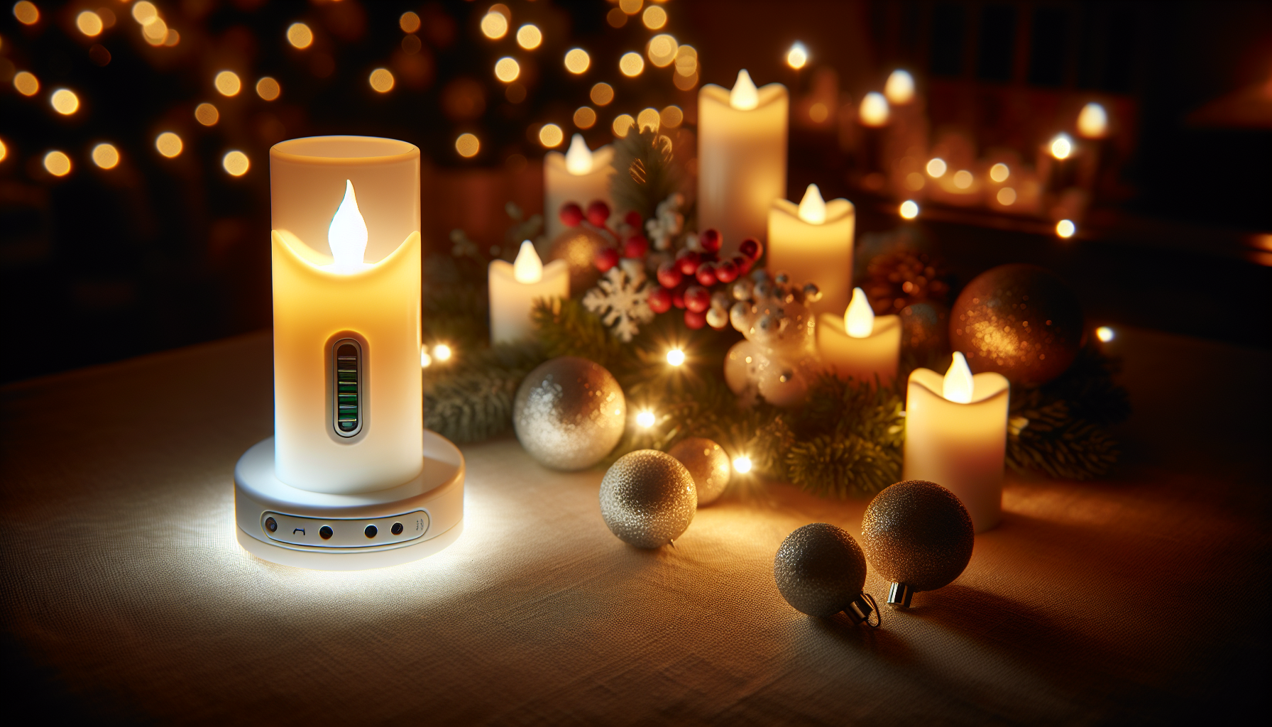 Battery-Powered Flameless Candles with a Genius Plug-in Hack!  Just in time for Christmas