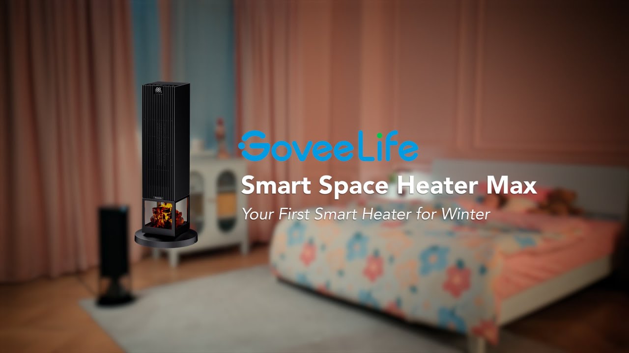 Discover a new definition of warmth this winter with GoveeLife Smart Space Heater Max