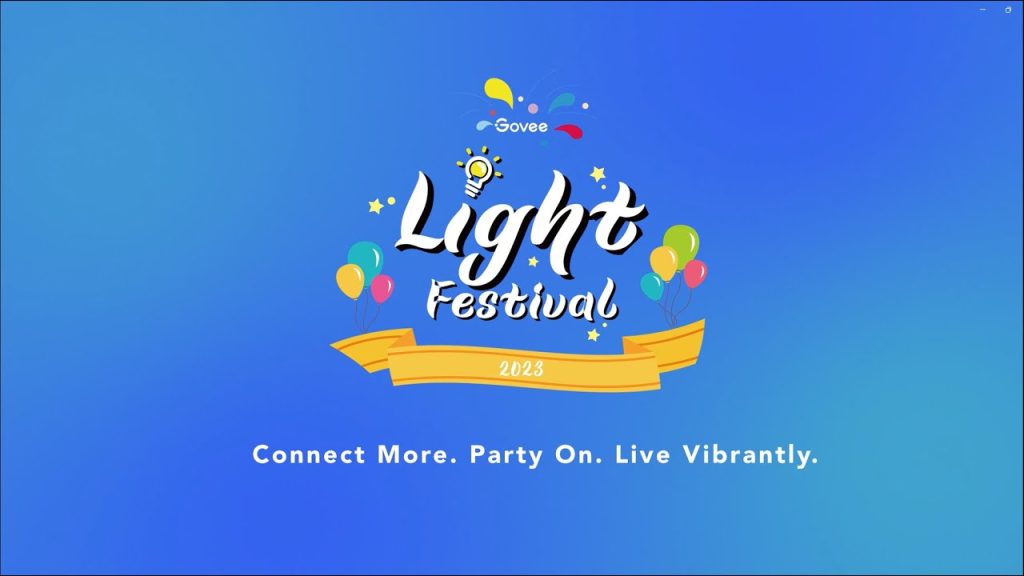 Govees 2nd Light Festival: Connect More. Party On. Live Vibrantly.