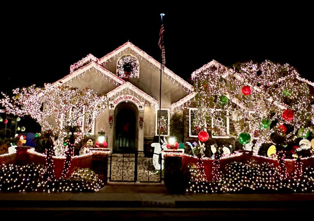 Govees Contribution to Candy Cane Lane: Transforming LA Homes with Christmas Magic