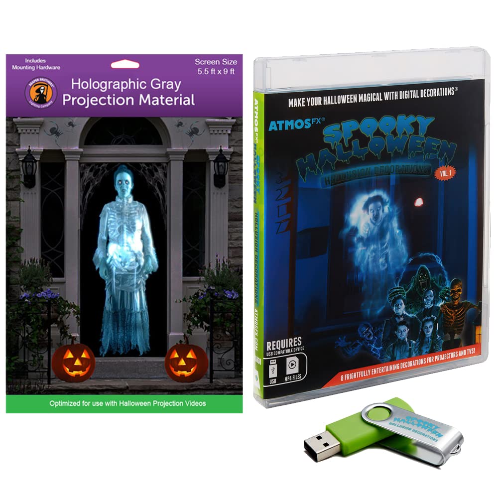 Haunt Your Home with AtmosFX Digital Decorations