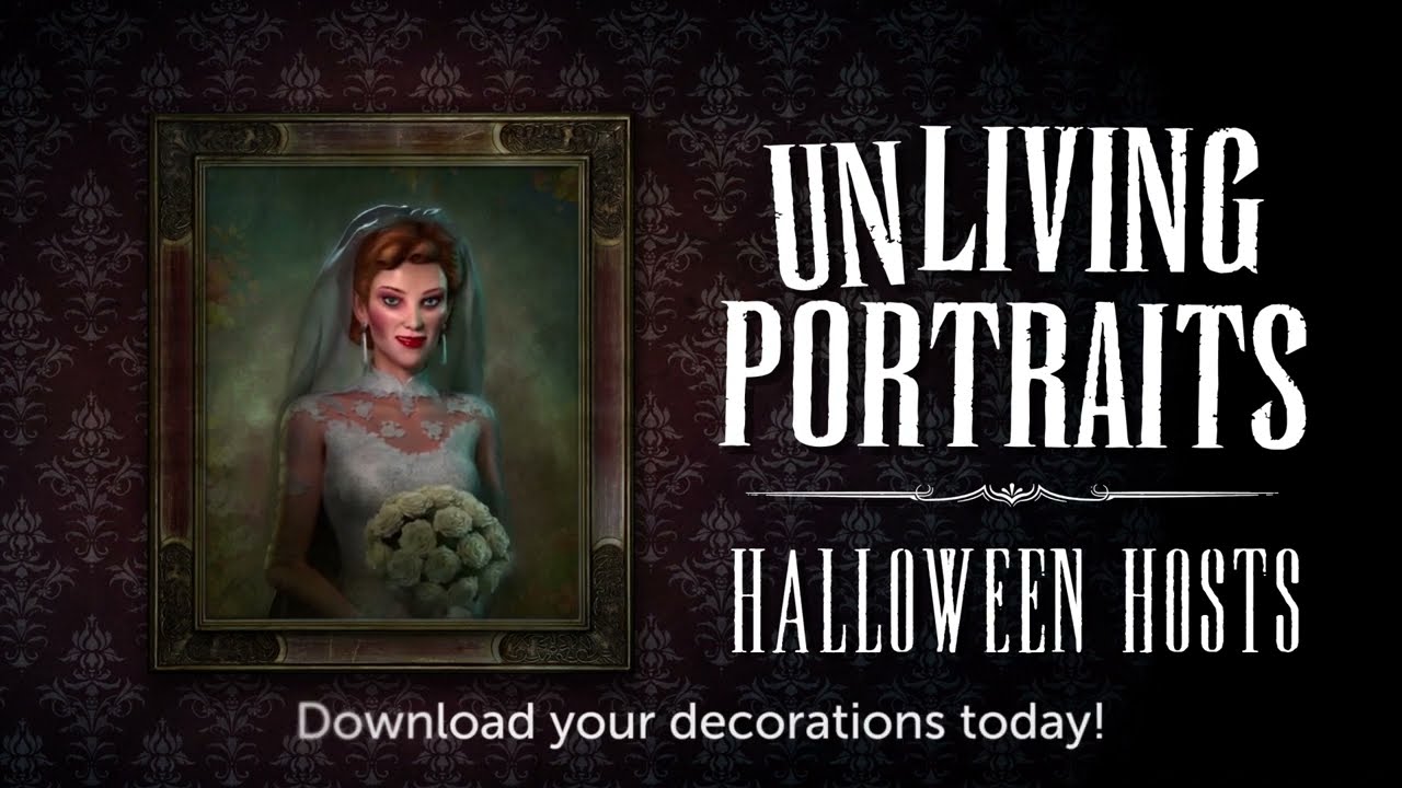 The UnLiving Portraits: Halloween Hosts Decoration Collection