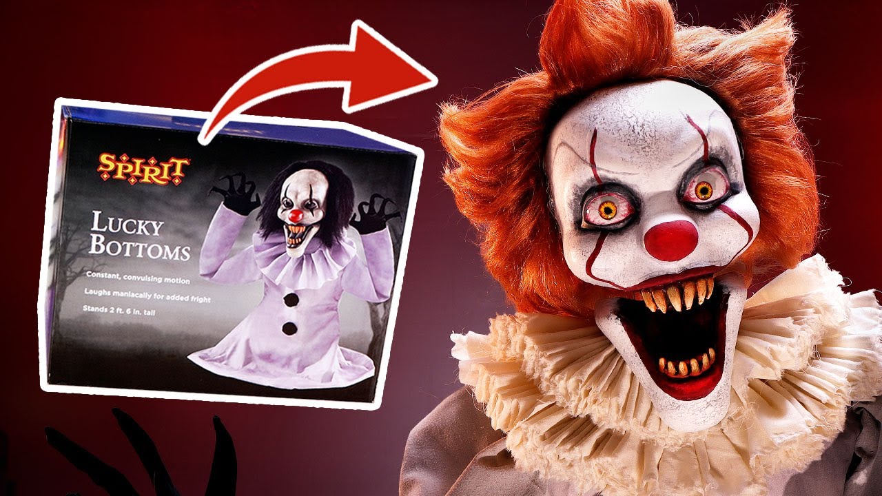 How Jaimie and Jay Transformed Lucky Bottoms into a Terrifying Pennywise Spider