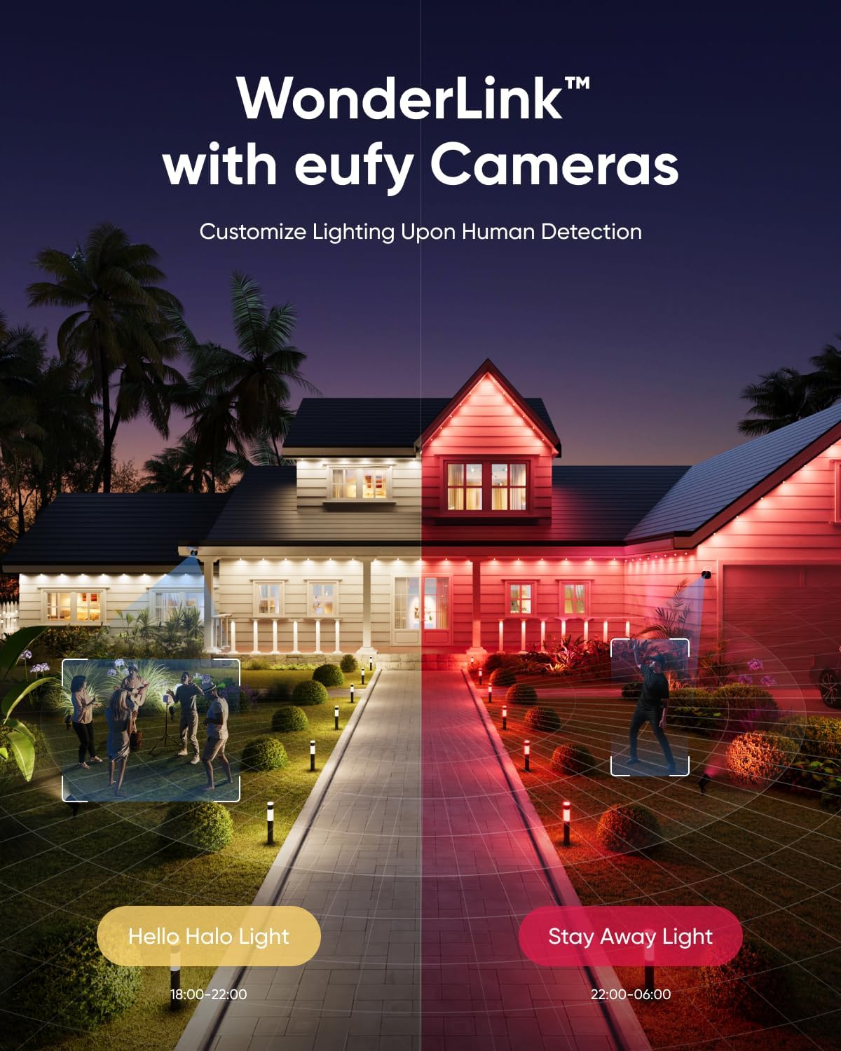 eufy Outdoor String Lights E10, 96ft with 30 Smart RGBWW LED Bulbs, Endless AI Light Themes for Christmas Decorations, IP65 Waterproof for Patio, Fence, Balcony, Link with Cameras, Voice  App Control